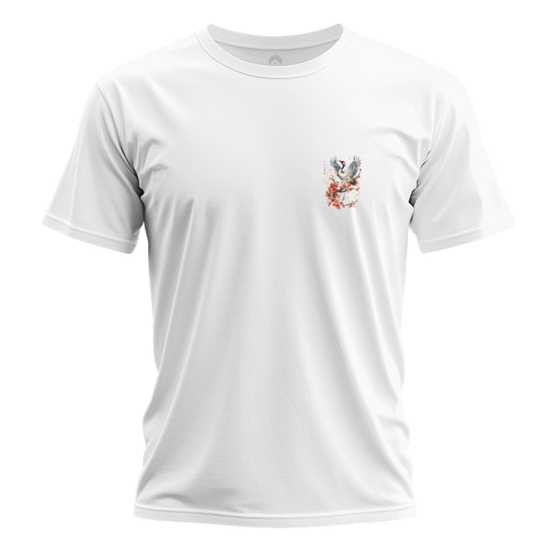 CRANE & FLOWER – Inner Sign Shirt (Herren) | YAMASHITA