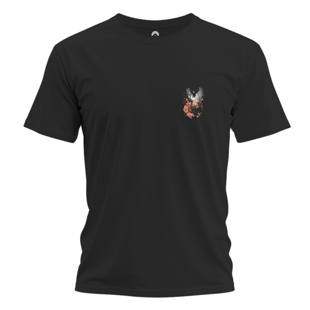 CRANE & FLOWER – Inner Sign Shirt (Herren) | YAMASHITA