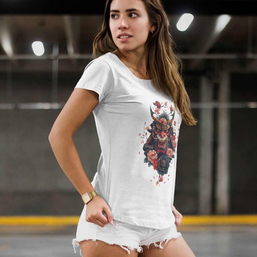 ONI – Visible Sign T-Shirt (Damen, Weiß) | YAMASHITA