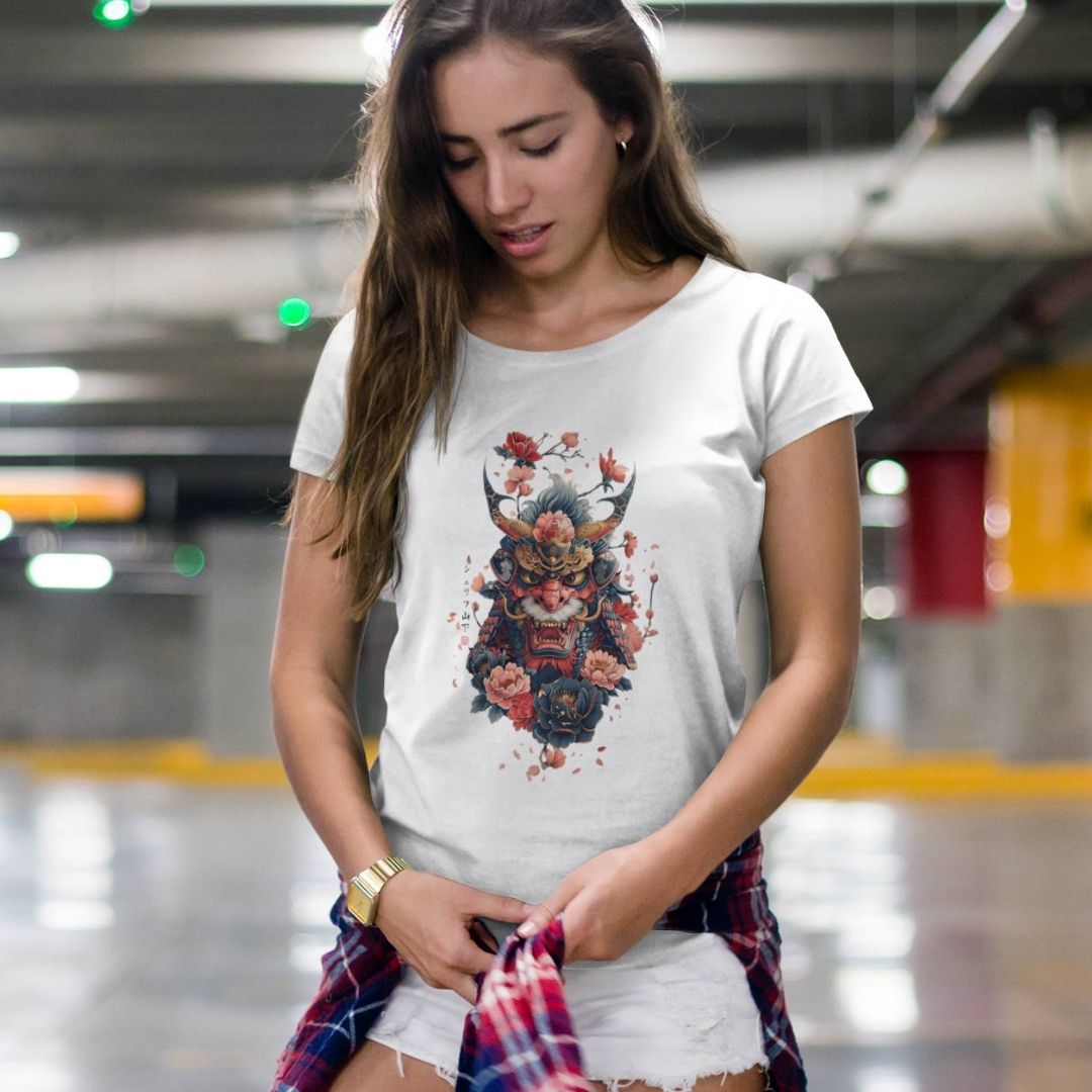 ONI – Visible Sign T-Shirt (Damen, Weiß) | YAMASHITA