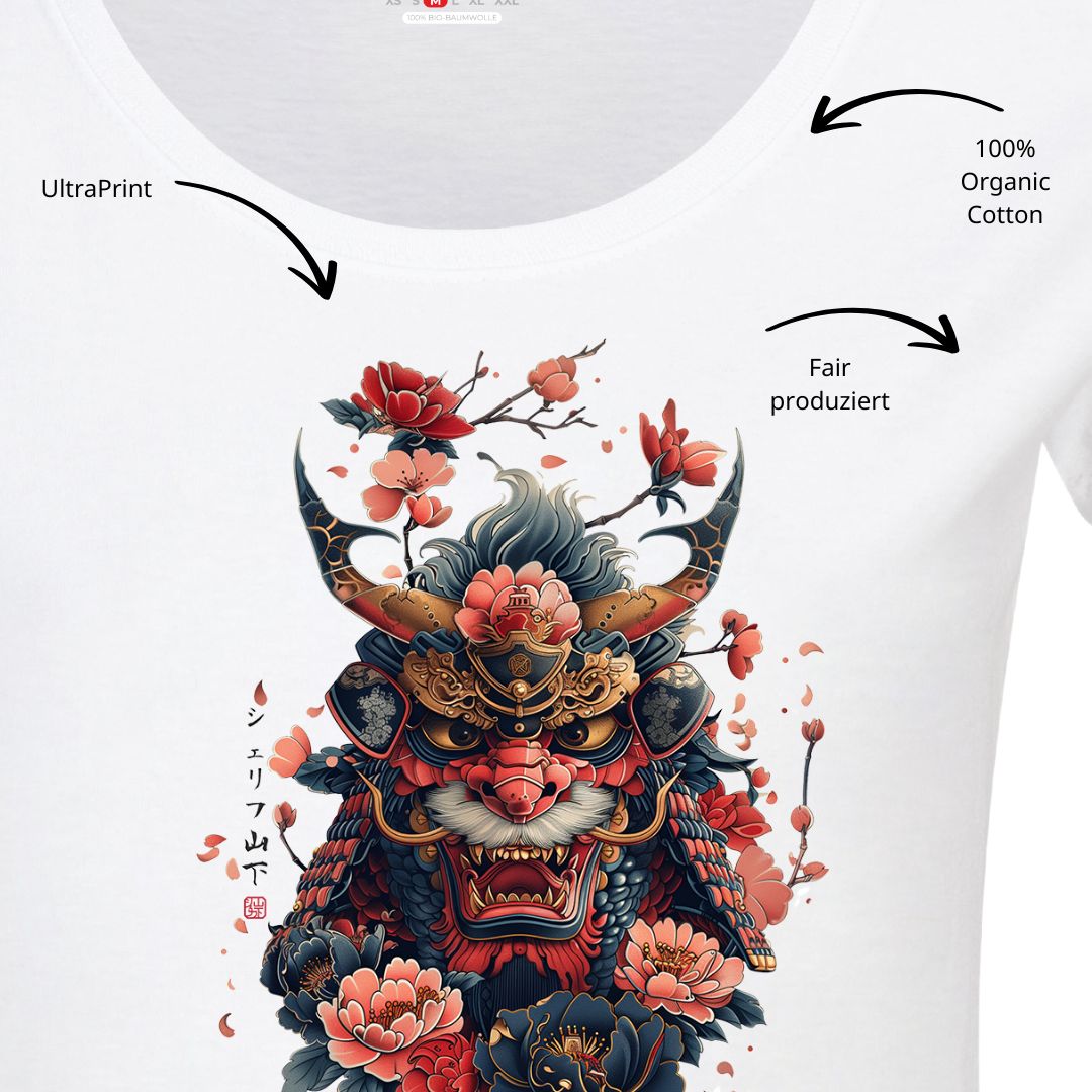 ONI – Visible Sign T-Shirt (Damen, Weiß) | YAMASHITA