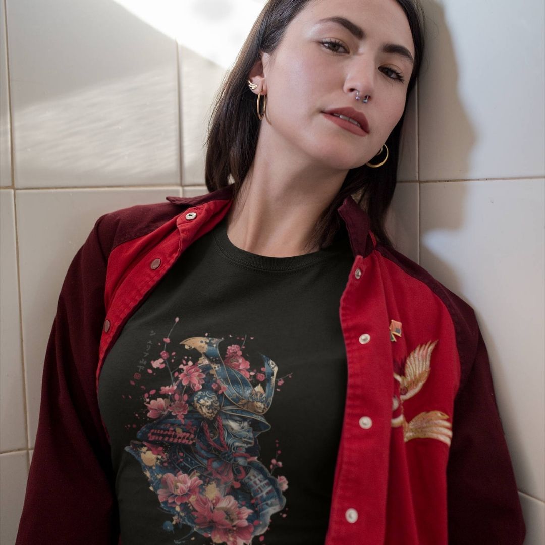 SAMURAI – Visible Sign T-Shirt (Damen, Schwarz) | YAMASHITA