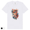 Japan Dragon & Flower Unisex T-Shirt im Tattoo-Style von YAMASHITA