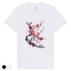 Japan Sakura Cherry Blossom Unisex T-Shirt im Tattoo-Style von YAMASHITA