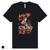 Japan Geisha & Temple Unisex T-Shirt im Tattoo-Style von YAMASHITA
