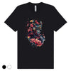 Japan Samurai Unisex T-Shirt im Tattoo-Style von YAMASHITA