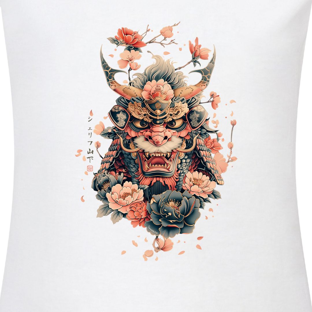 Japan Oni Damen T-Shirt im Vintage-Style von YAMASHITA