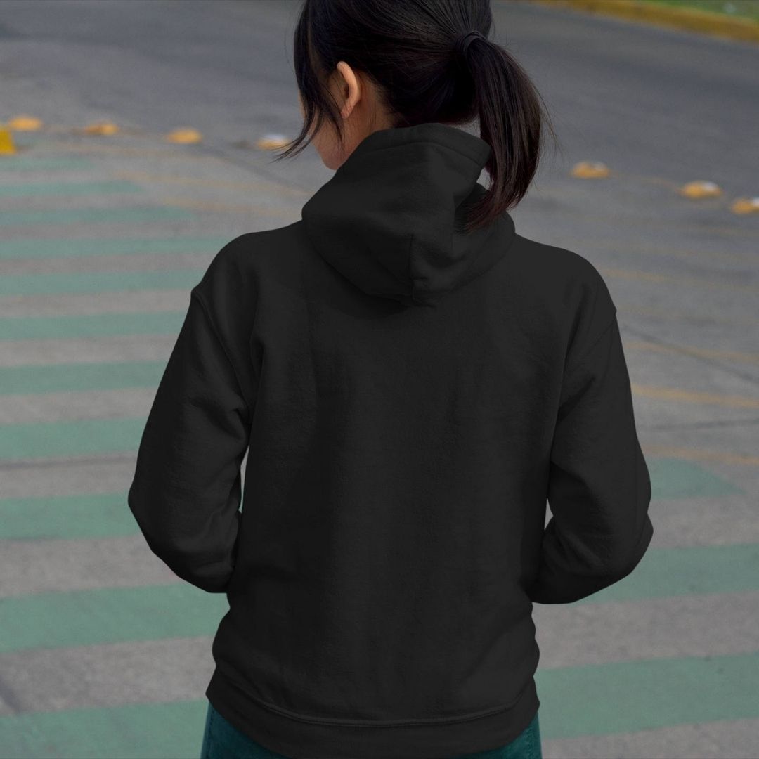 SAKURA – Visible Sign Hoodie (Unisex, Schwarz, Frontprint) | YAMASHITA
