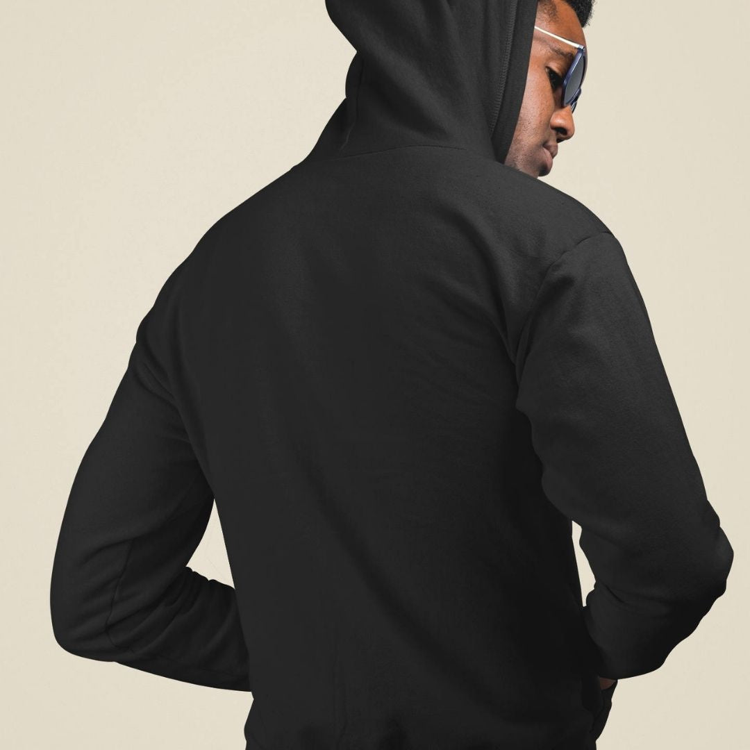 DANCING KOI – Visible Sign Hoodie (Unisex, Schwarz, Frontprint) | YAMASHITA