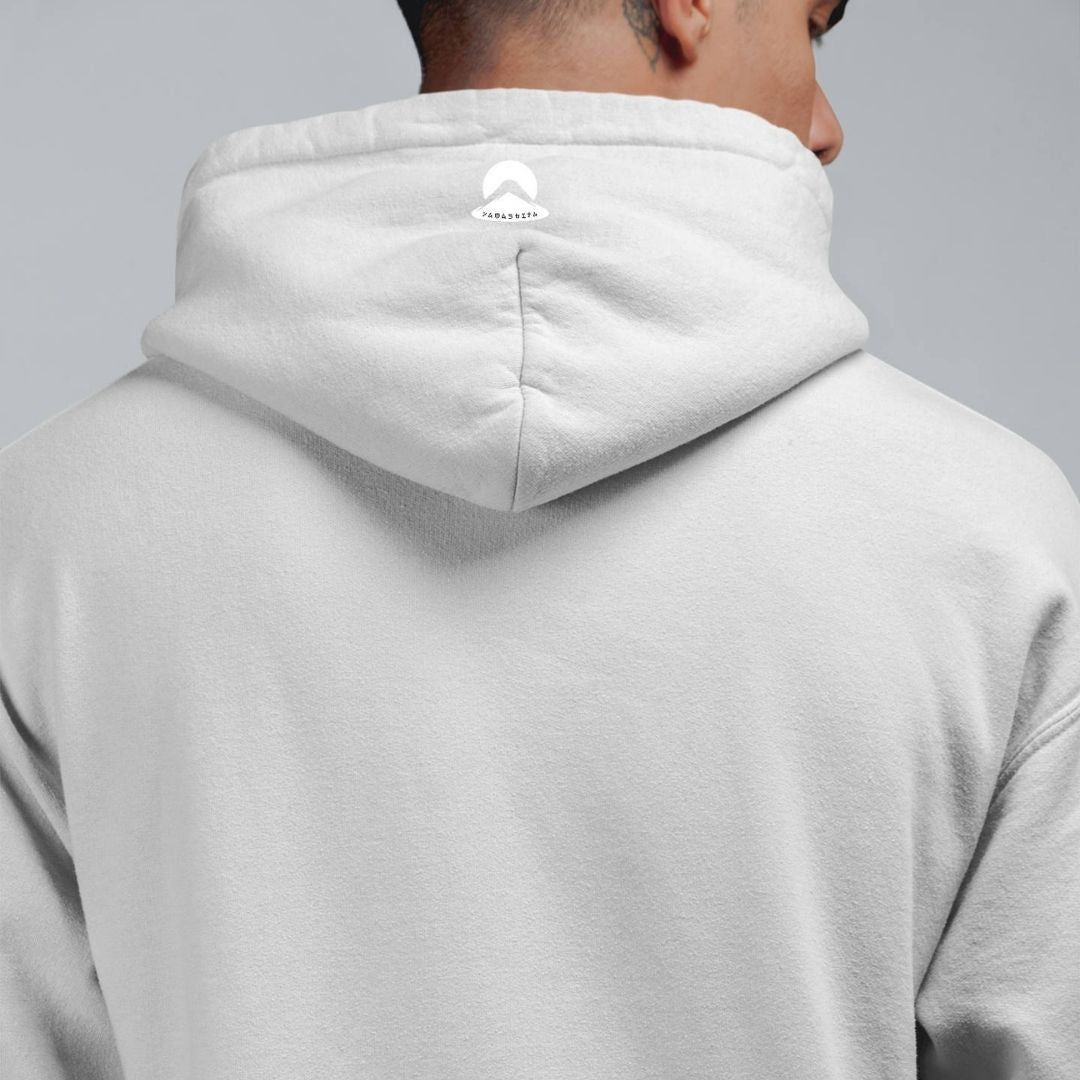 GEISHA – Visible Sign Hoodie (Unisex, Off-White, Frontprint) | YAMASHITA