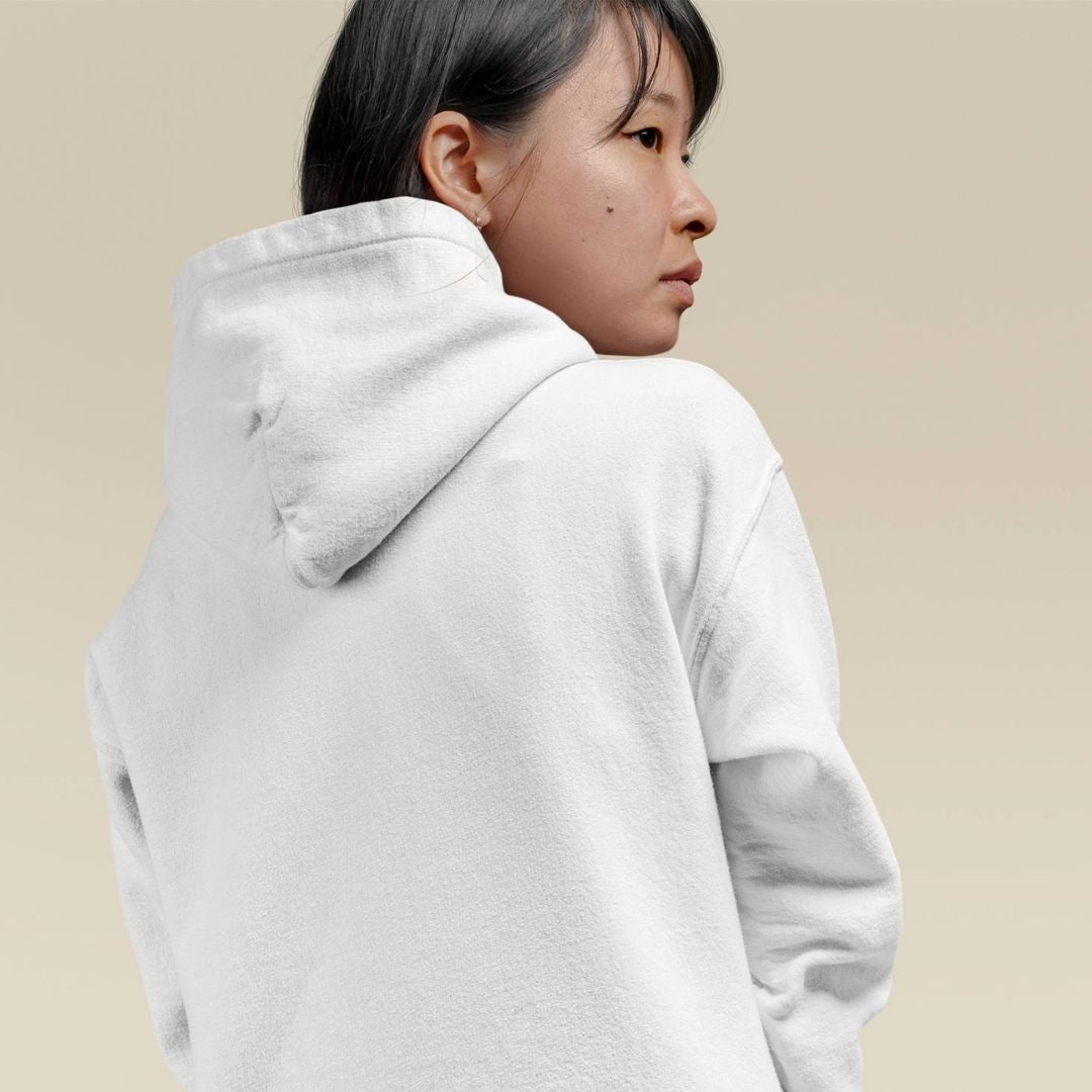 SAKURA – Visible Sign Hoodie (Unisex, Off-White, Frontprint) | YAMASHITA