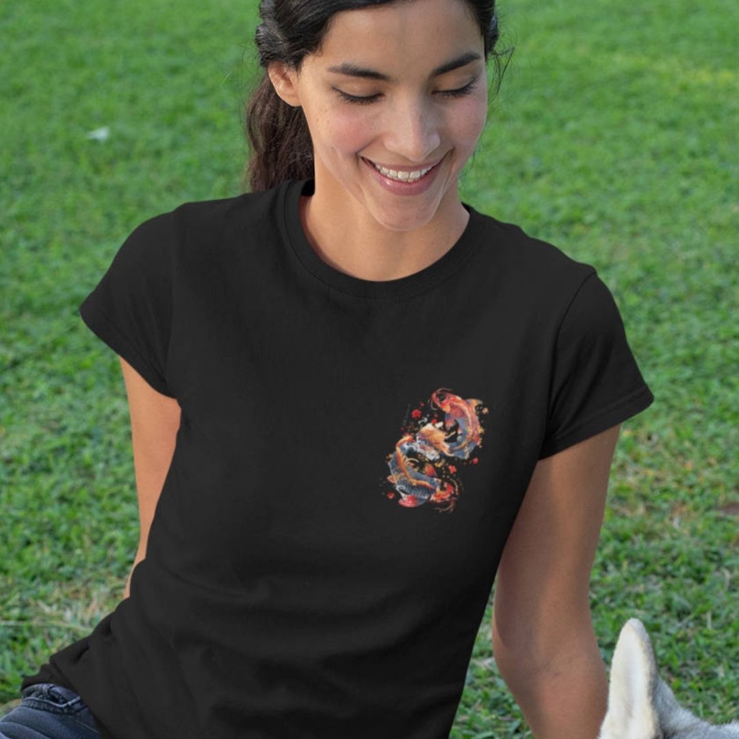 Dancing Koi – Inner Sign Shirt (Damen)