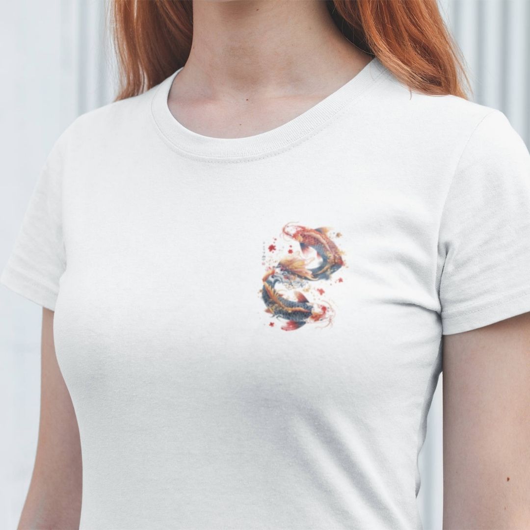Dancing Koi – Inner Sign Shirt (Damen)