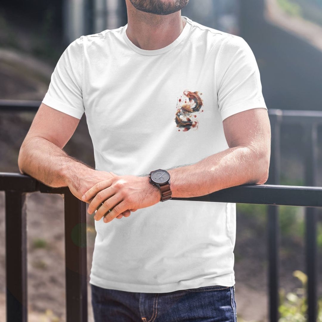 Dancing Koi – Inner Sign Shirt (Herren)