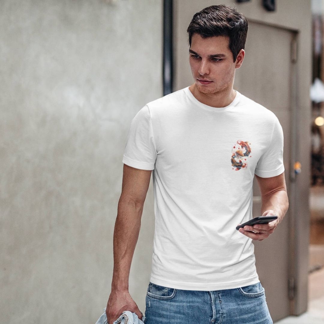 Dancing Koi – Inner Sign Shirt (Herren)
