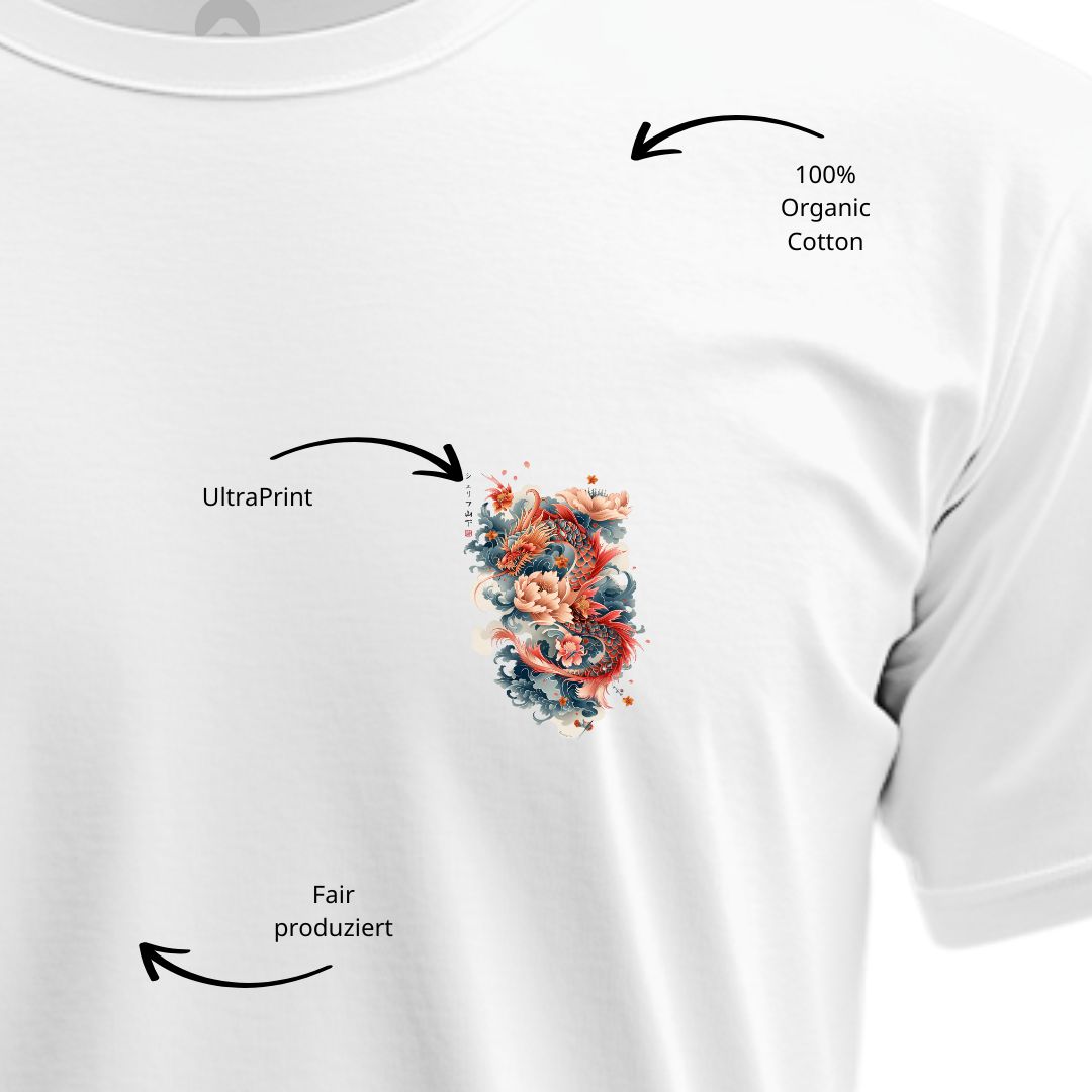 DRAGON & FLOWER – Inner Sign Shirt (Herren) | YAMASHITA