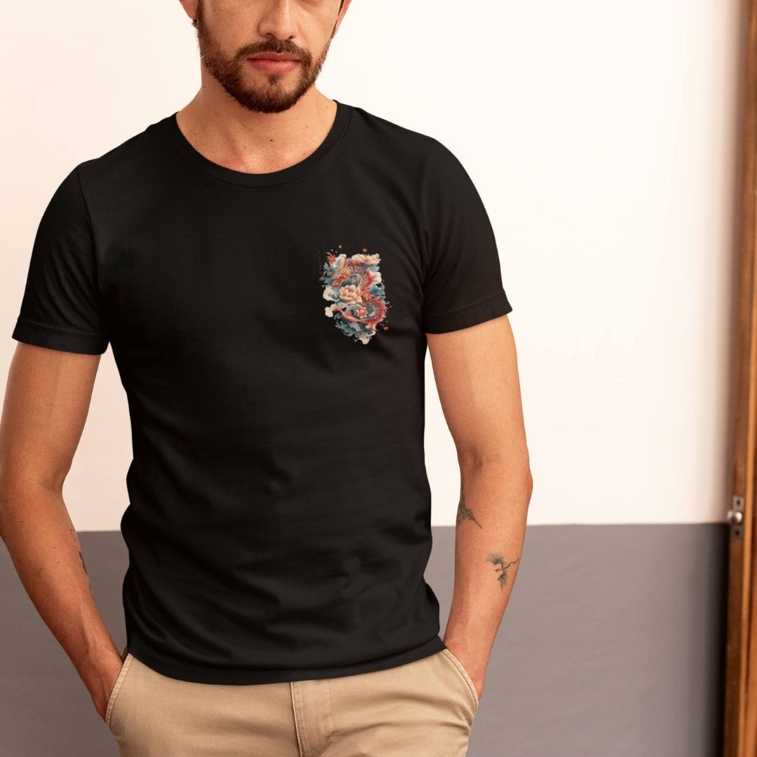 DRAGON & FLOWER – Inner Sign Shirt (Herren) | YAMASHITA