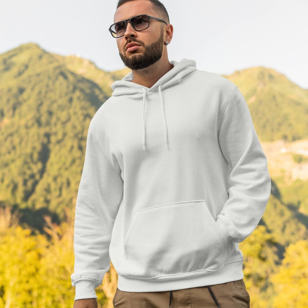 DANCING KOI – Visible Sign Hoodie (Unisex, Off-White, Backprint) | YAMASHITA
