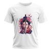 GEISHA & KATANA – Visible Sign T-Shirt (Herren, Weiß) | YAMASHITA