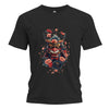 Japan Oni Herren T-Shirt im Tattoo-Style von YAMASHITA in schwarz
