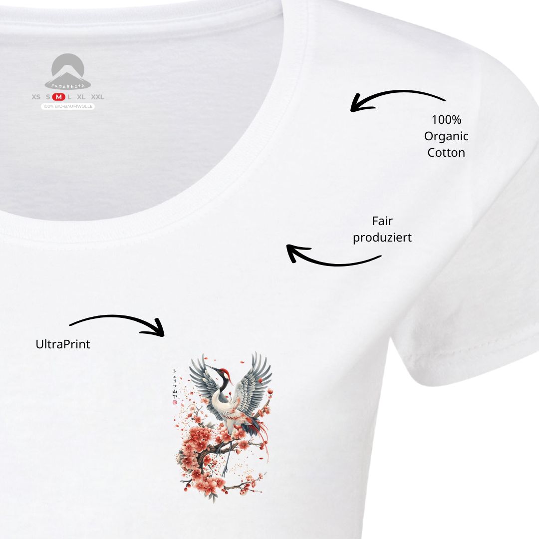 Crane & Flower – Inner Sign Shirt (Damen)