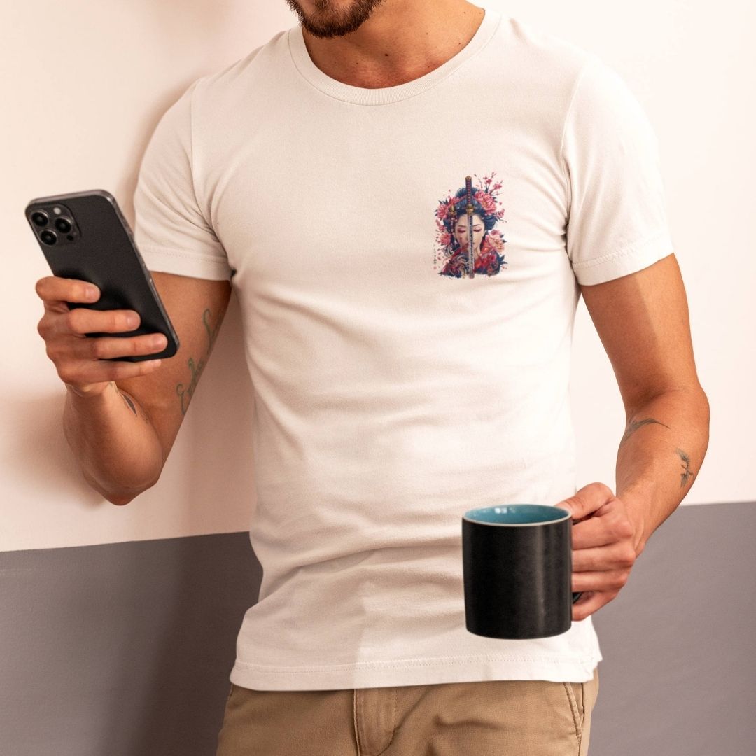 GEISHA & KATANA – Inner Sign Shirt (Herren) | YAMASHITA