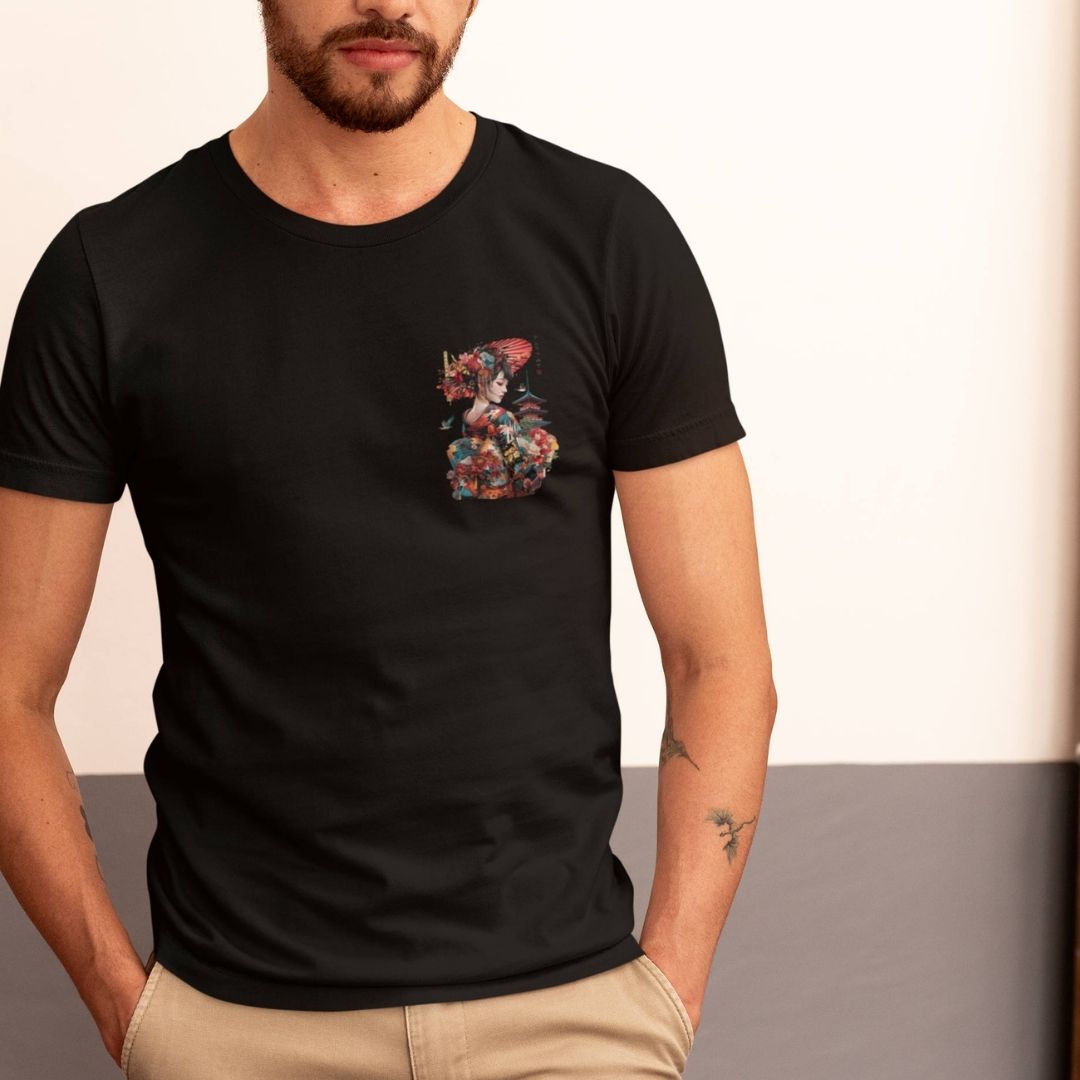 GEISHA & TEMPLE – Inner Sign Shirt (Herren) | YAMASHITA