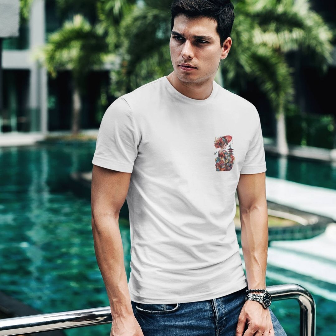 GEISHA & TEMPLE – Inner Sign Shirt (Herren) | YAMASHITA