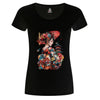 GEISHA & TEMPLE– Visible Sign T-Shirt (Damen, Weiß) | YAMASHITA