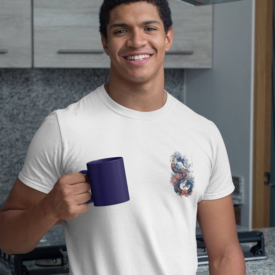 DRAGON & WAVES – Inner Sign Shirt (Herren) | YAMASHITA