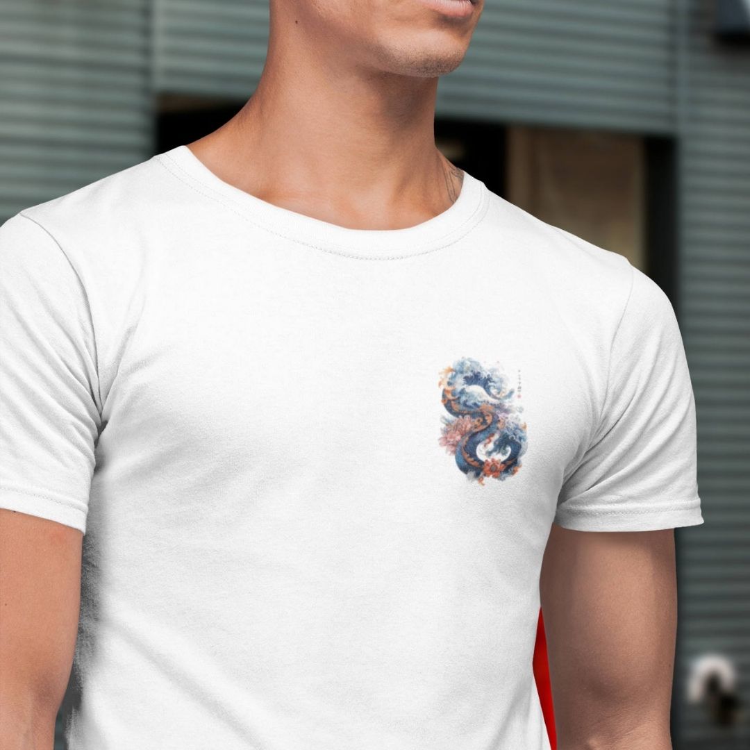 DRAGON & WAVES – Inner Sign Shirt (Herren) | YAMASHITA