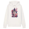 GEISHA & KATANA – Visible Sign Hoodie (Unisex, Off-White, Frontprint) | YAMASHITA