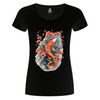 KOI – Visible Sign T-Shirt (Damen, Schwarz) | YAMASHITA