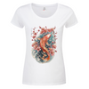 KOI – Visible Sign T-Shirt (Damen, Weiß) | YAMASHITA